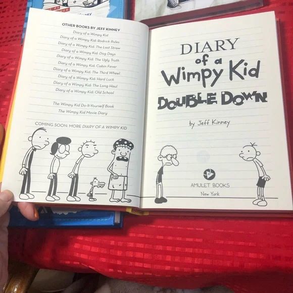 3 Hardback Diary of Wimpy Kid - Picture 5 of 10
